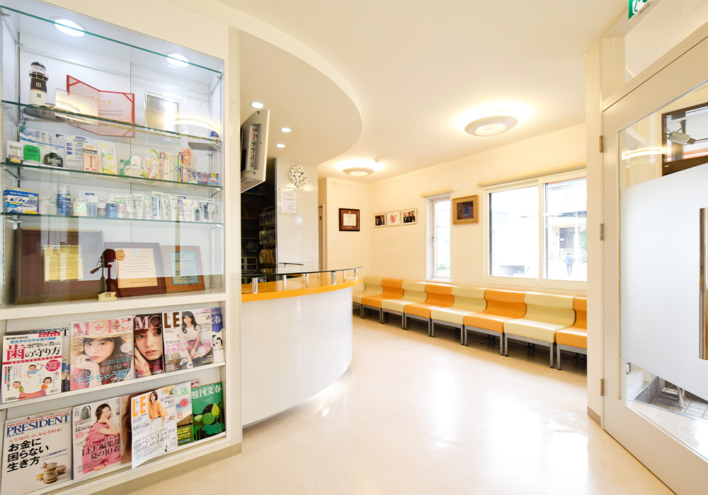 落ち着いた院内の様子